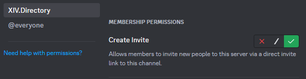 Bot channel permissions